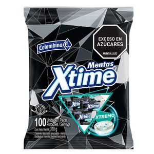 Menta Xtime xtremo eucalipto x100und x310g