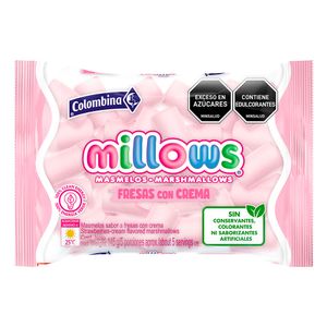 Masmelos Millows fresas crema x145g