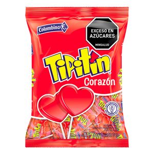 Caramelo Corazón Cereza Tipitin x 25 Und x 225 G