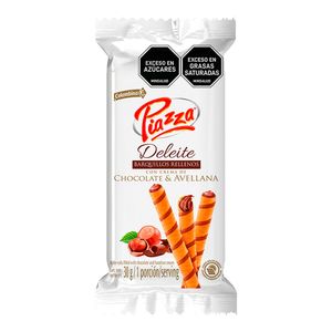 Barquillos Piazza chocolate avellana x3und x30g