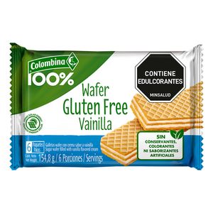 Galleta Bridge Vainilla Sin gluten De 6 unds. x 154.8g