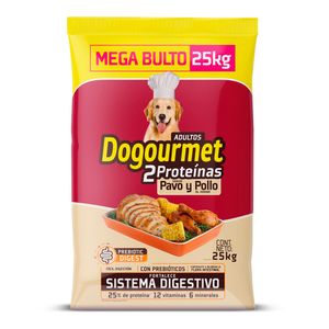 Alimento Seco para Perros Dogourmet Pavo Y Pollo 25Kg X 1 Saco