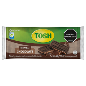 Galletas de Chocolate Tosh x 144g