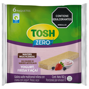 Galletas Tosh wafer yogurt fresa acaix6undx162gnet