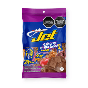 Chocolatina Surtida Jet x 144g