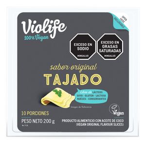 Queso Violife original vegano tajado x200g