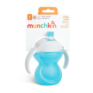 Vaso de Entrenamiento 7Oz Click Lock Bite AzulP - Munchkin