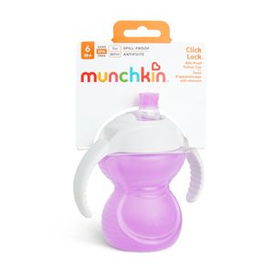 Vaso de Entrenamiento 7Oz Click Lock Bite LilaP - Munchkin