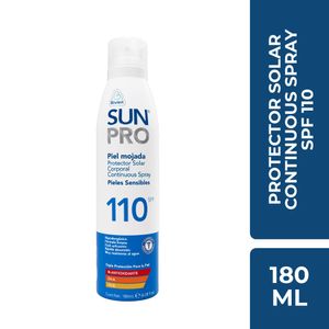 Protector solar Sun Pro piel mojada spf 110 aerosol x 180 ml