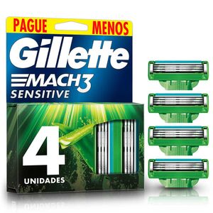 Repuestos de afeitar Gillette Mach3 Sensitive x4und