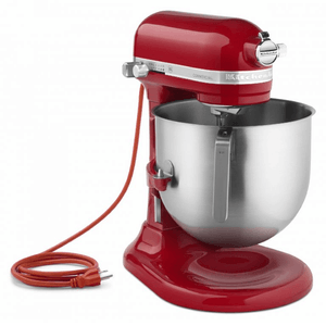 Batidora Kitchenaid Comercial Roja Tazon En Acero 20 Tazas