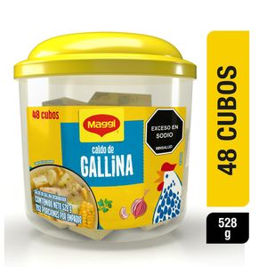 Caldo de gallina Maggi cubos x48und x528g