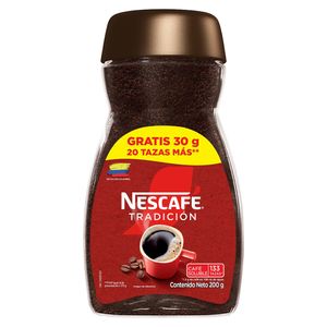 Café Nescafé Tradición x170g gratis 30g