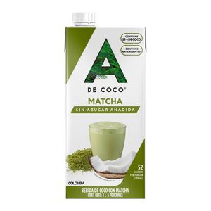 Bebida A De Coco matcha x1L