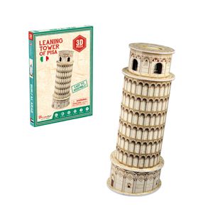 Rompecabezas 3D Torre De Pisa - 8 Pz Nv Inicial - Cubic Fun