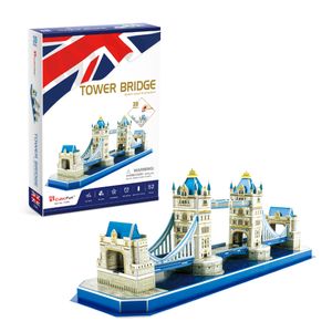 Rompecabezas 3D Tower Bridge - 52 Pz Nivel Avanzado - Cubic Fun