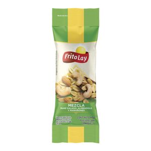 Mezcla de Nueces Maní Salado Almendras Y Marañones Frito Lay X40g