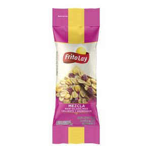 Mezcla de Nueces Maní Salado Maíz Crujiente Y Arándanos Frito Lay X40g