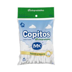 Copitos Mk Biodegradables Bolsa x60 Unidades