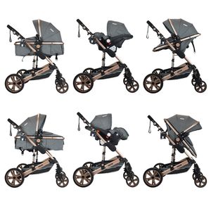 Coche Bebé Travel System Frezzio Ts Priori Gris