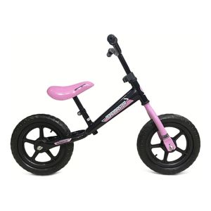 Bicicleta Impulso Infantil Roadmaster Balance R12 Negro Rosa