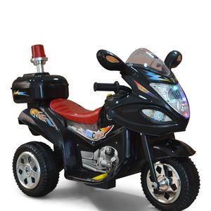 Moto Electrica Montables Negra Niños y Niñas 12-48 meses