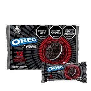 Galletas Oreo Sabor Coca Cola 12 pack x36g