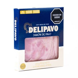 Jamón de pavo Delipavo x250g