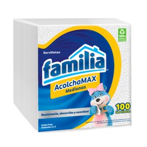 Servilletas Familia Acolchamax medianas x100und