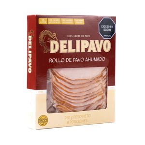 Jamón de pavo Delipavo ahumado x250g