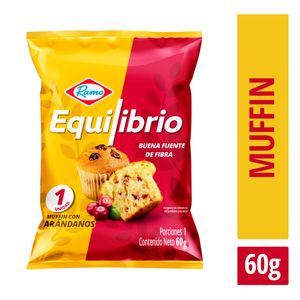 Muffin Equilibrio arándanos x60g