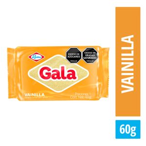 Ponque Gala vainilla tajada x60g