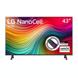 Televisor LG 43" NanoCell 4k Smart TV WebOS 24 43NANO80