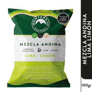 Mezcla Monterojo andina lima limón x100g