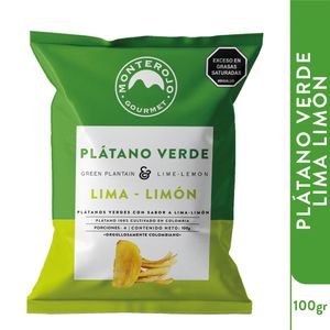 Platano Monterojo verde lima limón x 100 g