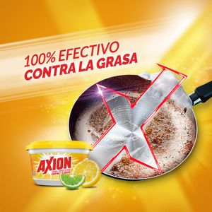 Lavaplatos en Crema Axion Lima Limon 450 grs x2 Und