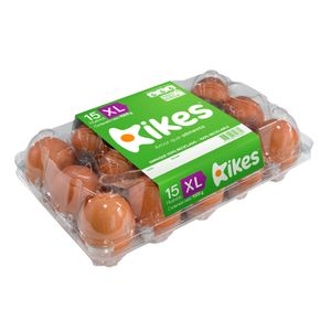 Huevos Kikes rojos XL x15und