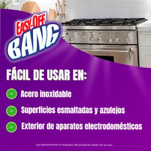 Quitagrasa Easy Off Bang  Limón Pistola + Doypack x500 ml