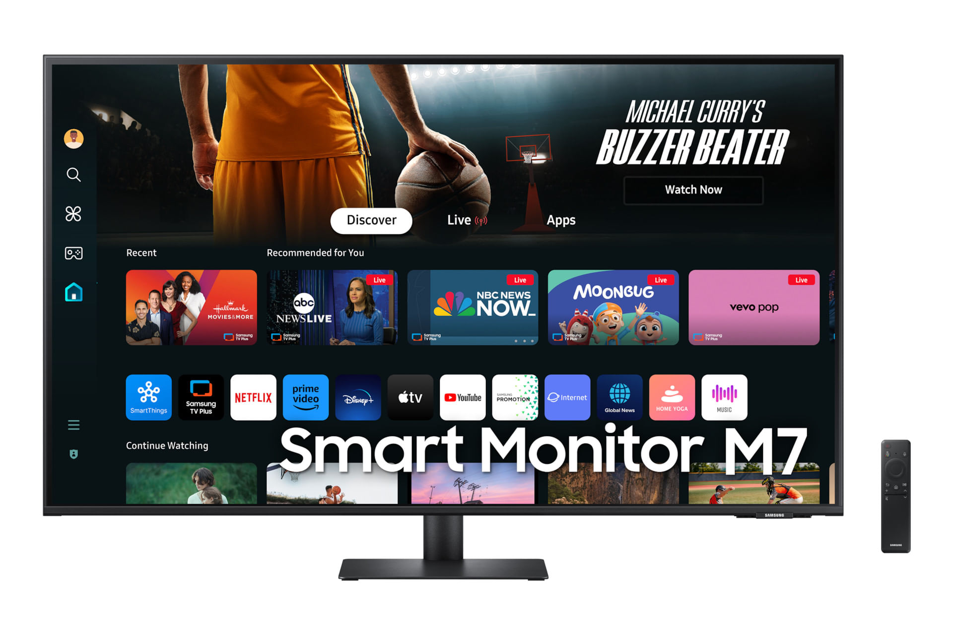 Monitor Samsung Smart 43 UHD serie M7