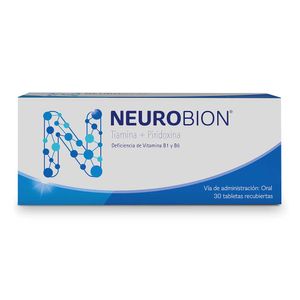 Vitaminas Complejo B Neurobión en Tabletas x30und