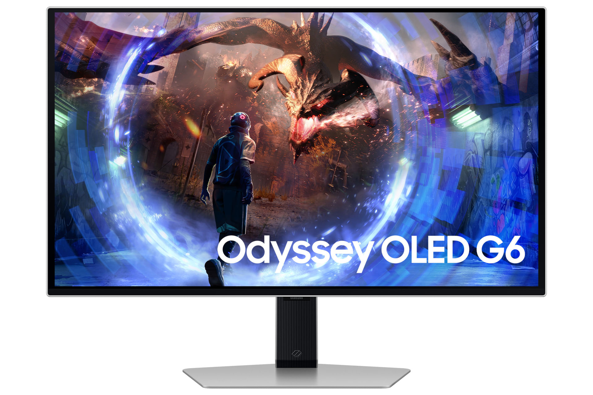 Monitor Samsung de juegos de 27” Odyssey OLED G6 G50D QHD de 360 Hz LS27DG600SNXZA