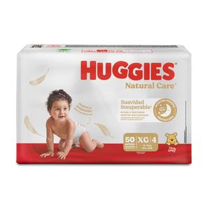 Pañales Huggies Natural Care 4/XG 50und