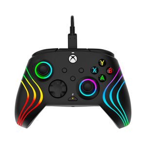 Control Alámbrico Afterglow Wave XBOX PDP