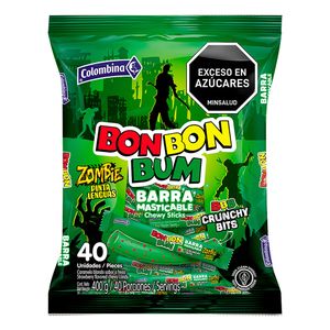 Caramelo Blando Bon Bon Bum Crunchy Fresa Hw x400 grs