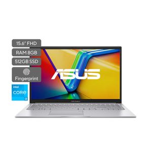 Computador Portátil ASUS Vivobook 15" X1504ZA-NJ1198W Intel Core i3 12th / 8GB / 512GB