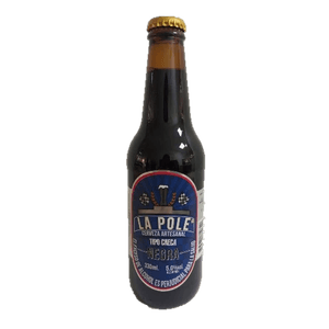 Cerveza La Pole Artesanal Negra x330ml