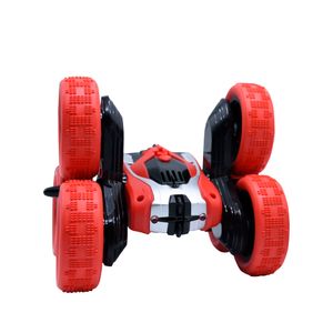 Carro Control Remoto Roller Car Con Luces Y Sonido, Piruetas 360 Rojo Toy Logic