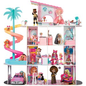 Playset LOL Surprise Casa Fashion O.M.G. Con Más de 85 Sorpresas