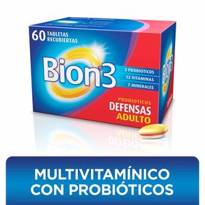 Defensas Suplemento Bion3 x60 tabletas