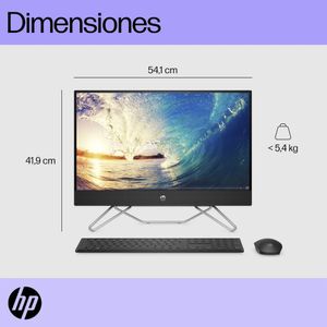 Computador de escritorio All-in-One Intel Core i3  23.8" 8GB RAM 512GB SSD FHD Windows 11 Home Single Language 24-CB1023LA